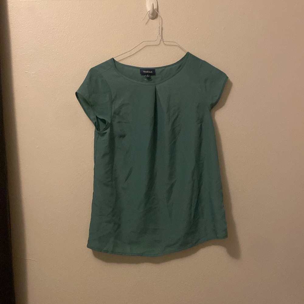 Teal blouse from Modcloth
